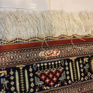 carpet genuine 100% silk handmade, iran (size 80cmx120cm) cpt36