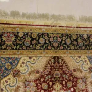 carpet genuine 100% silk handmade, china (size 120cmx180cm) cpt40