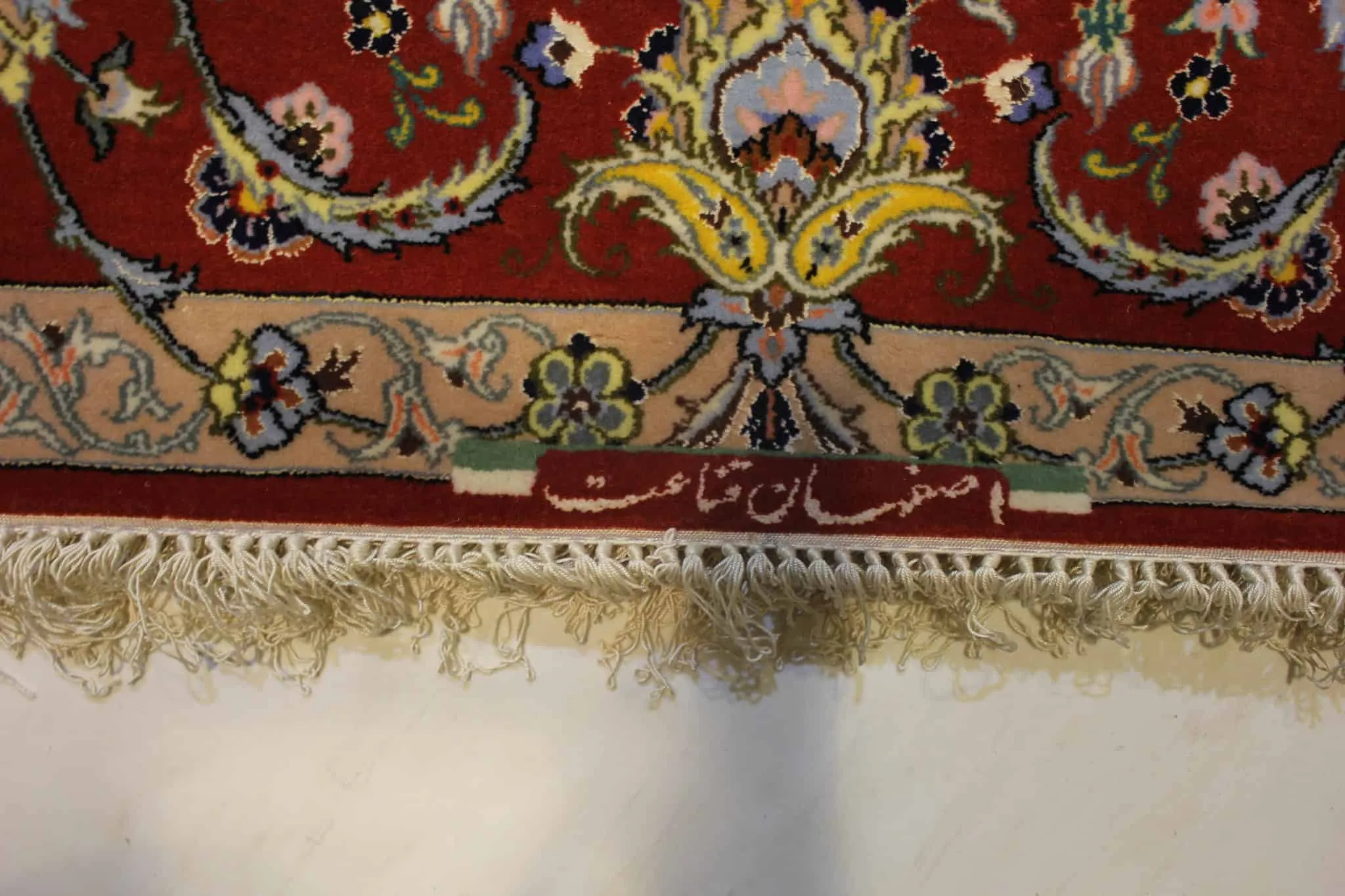 carpet genuine 50% silk, 50% wool, handmade, asfahan, iran (size 110cmx150cm) cpt51 carpet genuine 50% silk, 50% wool, handmade, asfahan, iran (size 110cmx150cm) cpt51