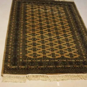 carpet genuine 50% silk, 50% wool, handmade, asfahan, iran (size 150cmx250cm) cpt52