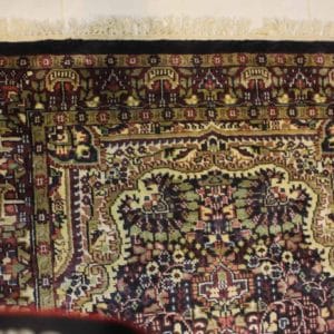 carpet genuine industrial silk, handmade, indian (size 100cmx150cm) cpt55