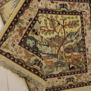 carpet genuine 100% wool, handmade, belgium (size 150cmx200cm) cpt64