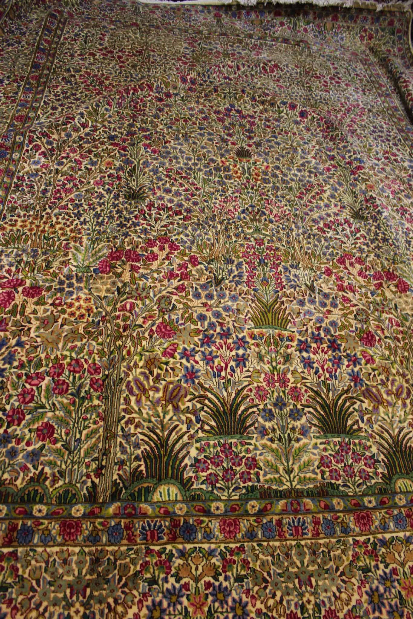 carpet genuine 100% wool , handmade, karmaan, iran (size 300cmx400cm) cpt76