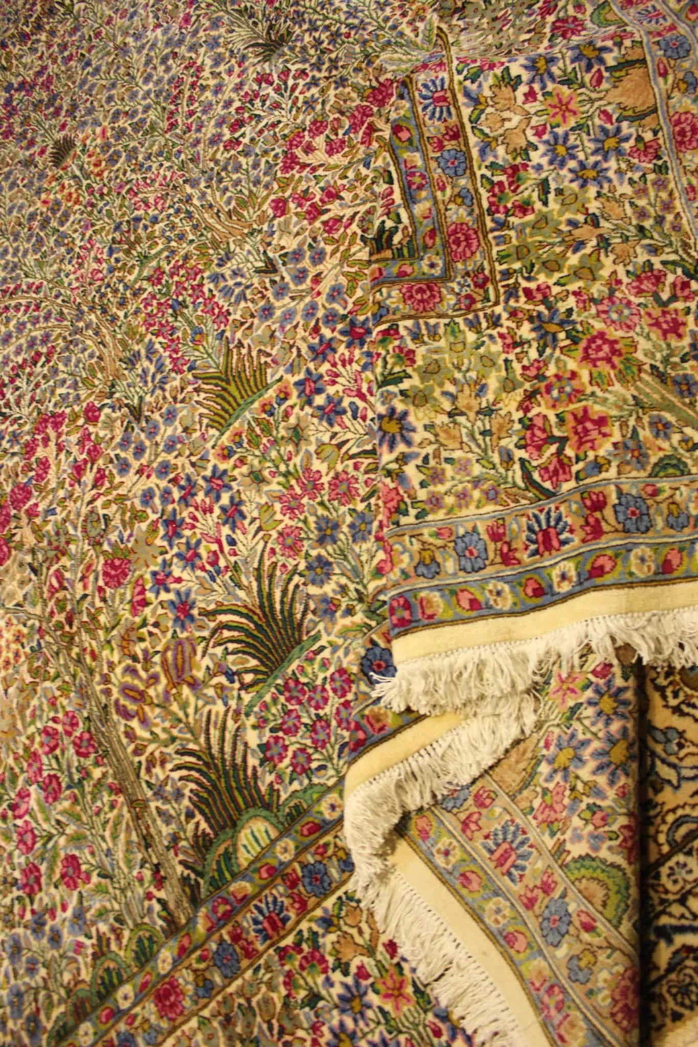 carpet genuine 100% wool , handmade, karmaan, iran (size 300cmx400cm) cpt76