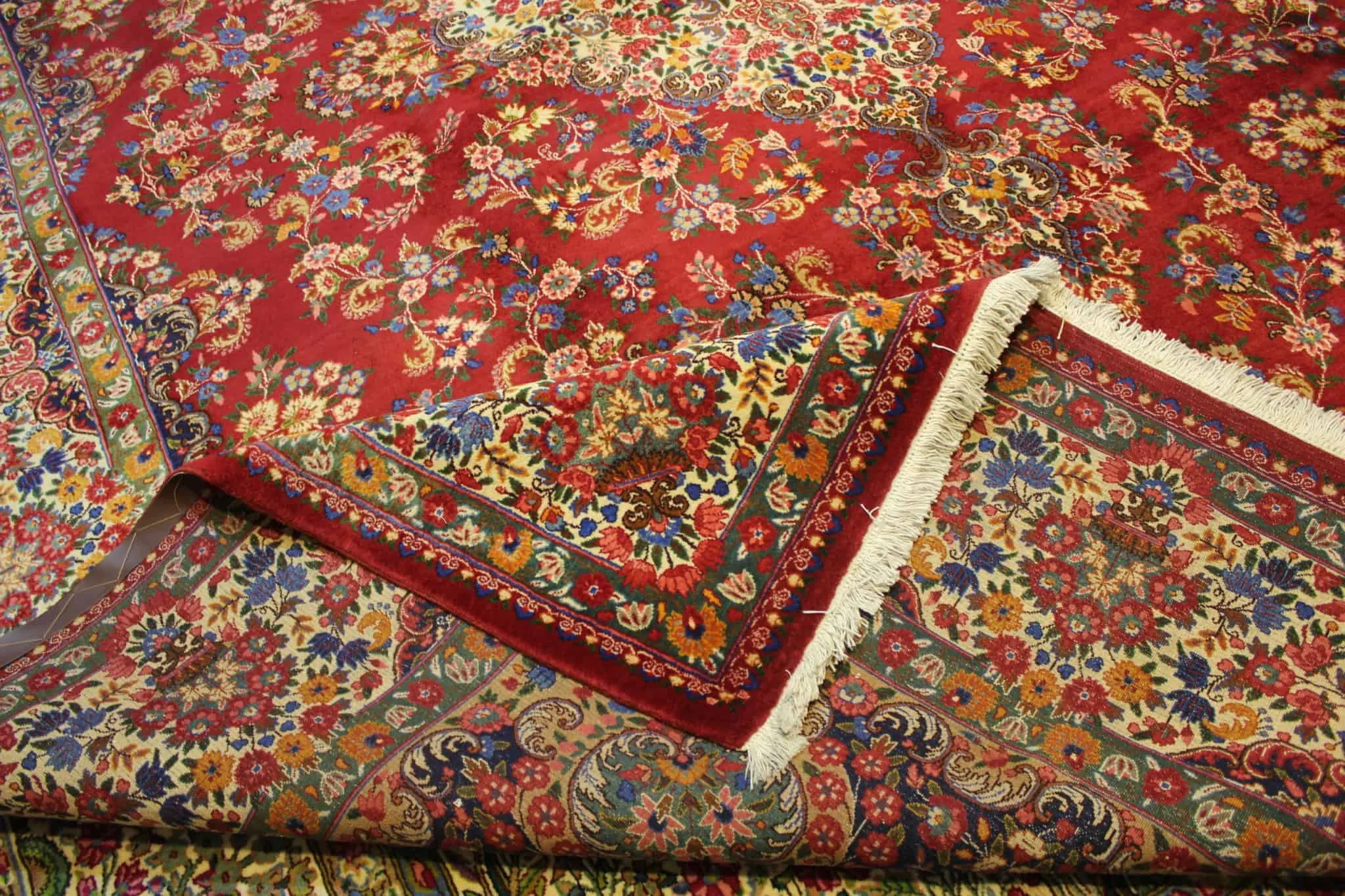 carpet genuine 100% wool , handmade, moudizi, iran (size 300cmx400cm) cpt77