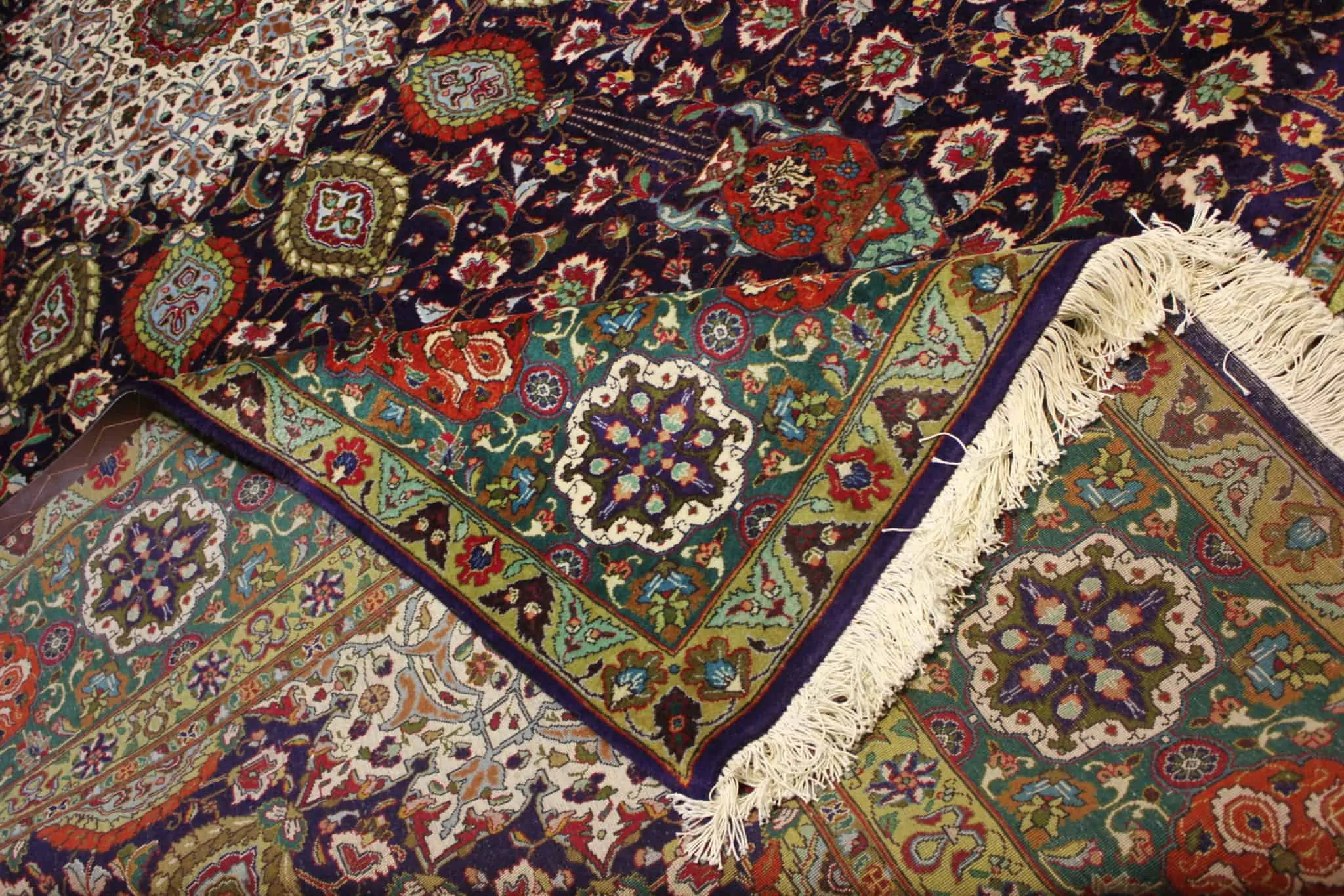carpet genuine 100% wool , handmade, tabriz, iran (size 300cmx400cm) cpt78