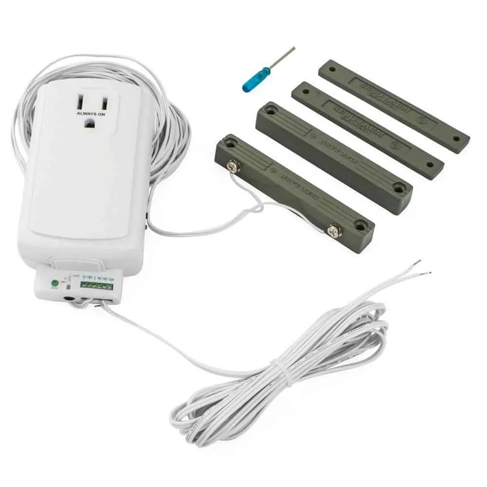insteon garage door control and status kit 74551 for standard 2 wire button controlled garage motors