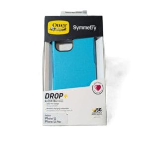 otterbox symmetry series case protection for iphone 12 pro lake blue