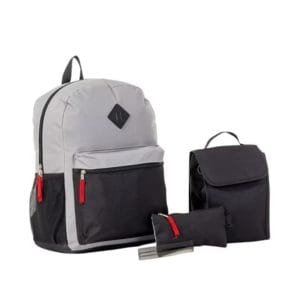 jetstream 4pcs full school day backpack set