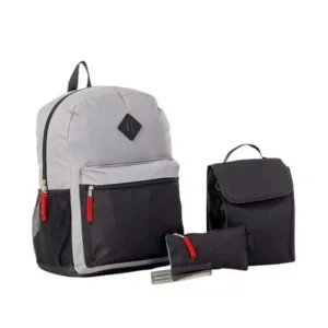 jetstream 4pcs full school day backpack set