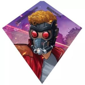 kite guardians of the galaxy 23 inch tall with handle line & ring skydiamond