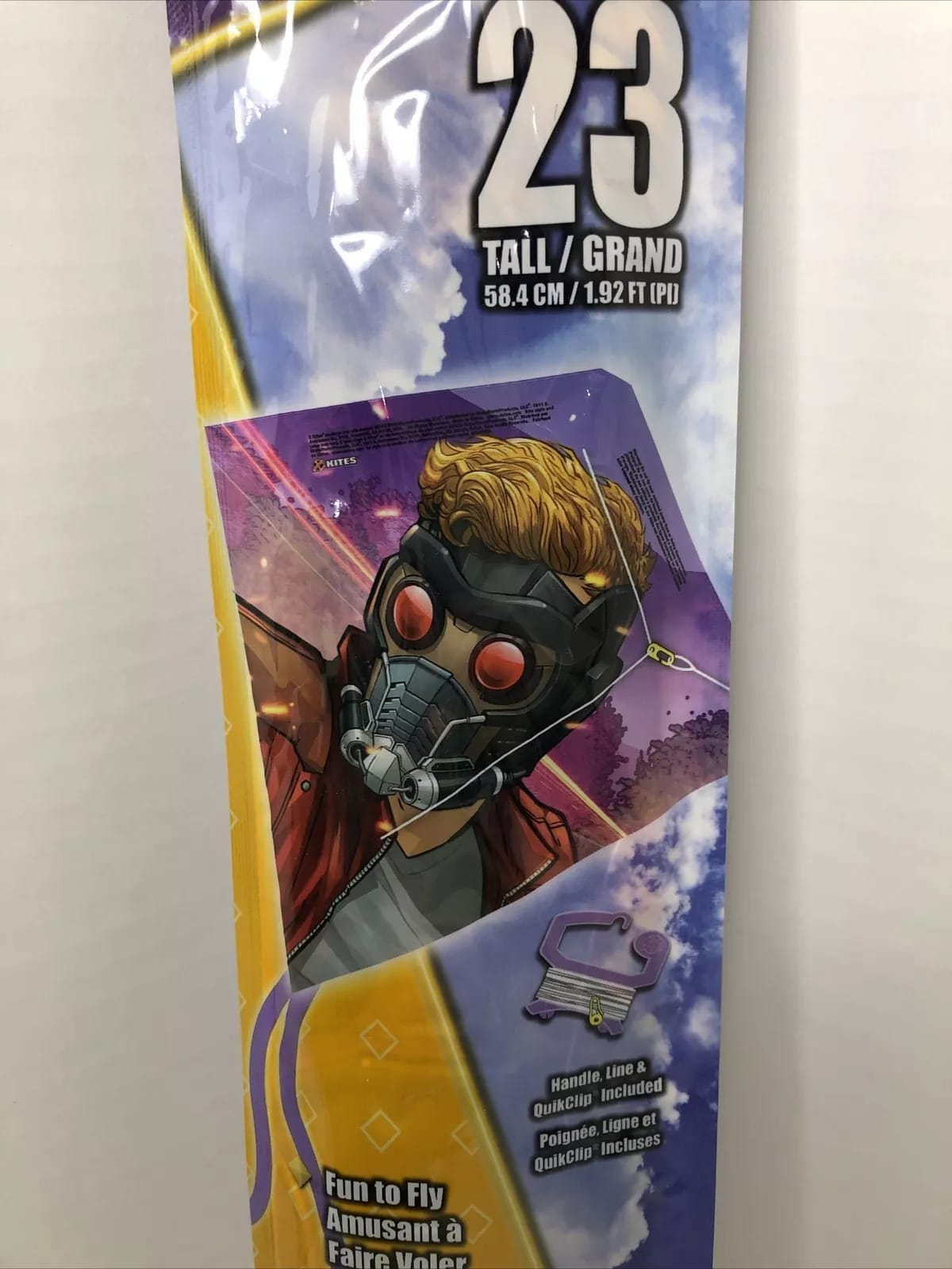 kite guardians of the galaxy 23 inch tall with handle line & ring skydiamond kite guardians of the galaxy 23 inch tall with handle line & ring skydiamond