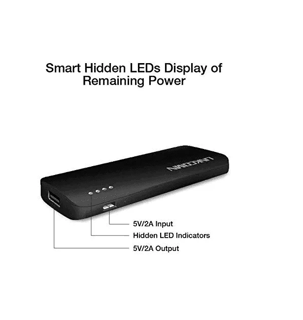 linkcomn jokul 54p 5400 mah power bank black