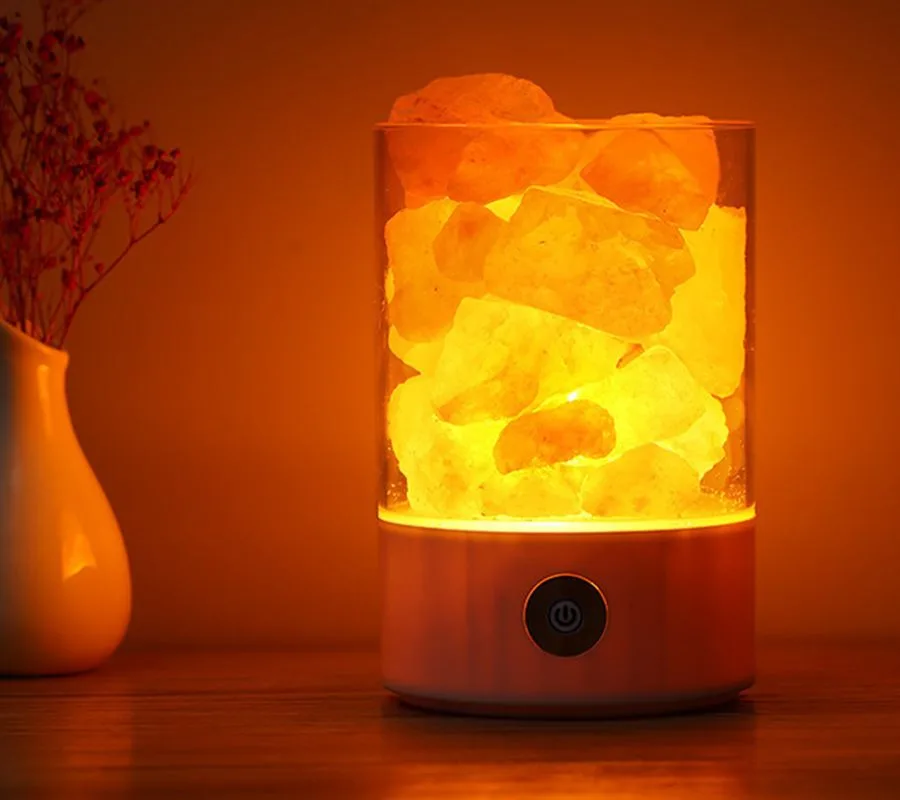 himalaya crystal salt lamp