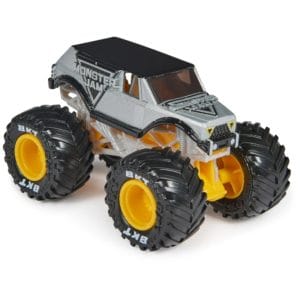 monster jam, official stunt truck monster truck, die cast vehicle, 1:64 scale, kids toys for boys ages 3 and up