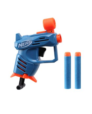 NERF Elite 2.0 Ace SD-1 Dart Blaster 2 Elite Darts Pull Handle, Integrated Dart Holder for 1 Dart
