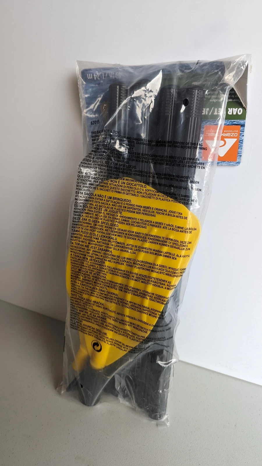 ozark trail 49" pair of 3 section plastic oars, yellow ozark trail 49" pair of 3 section plastic oars, yellow