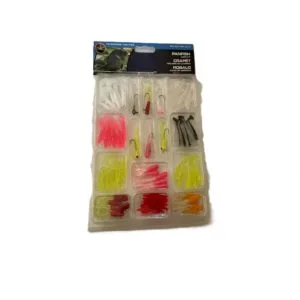 pan fishing lure soft bait jig kit set