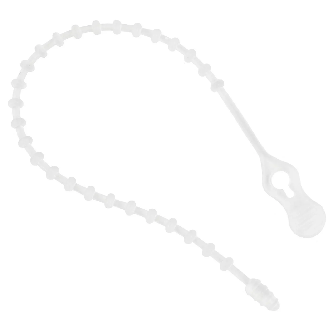 simple living prodec patio light reusable ties for hanging lights, 15 count