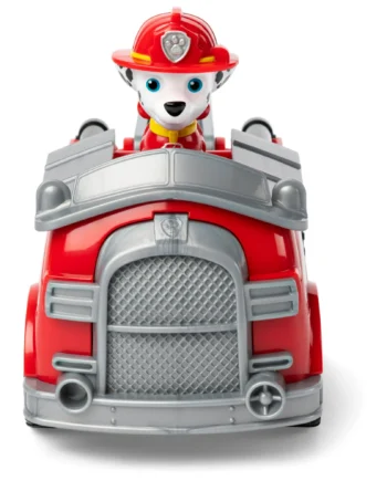 PAW Patrol, Marshall’s Fire Engine Vehicle with Collectible Figure