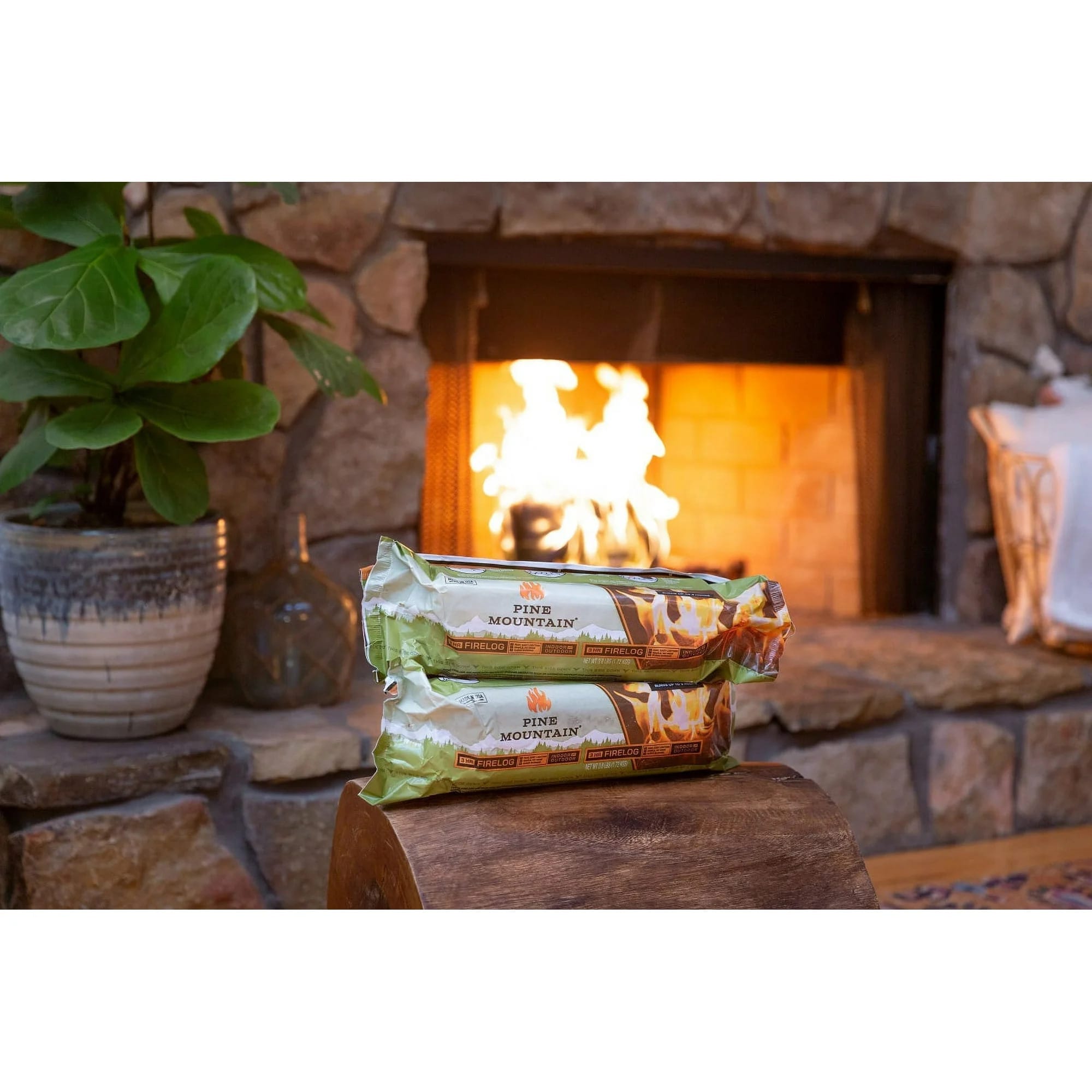 pine mountain traditional 3 hour firelogs, 6 pack pine mountain traditional 3 hour firelogs, 6 pack