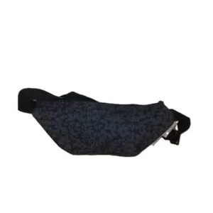 reebok banana bag black grey ajustable strap one size floral