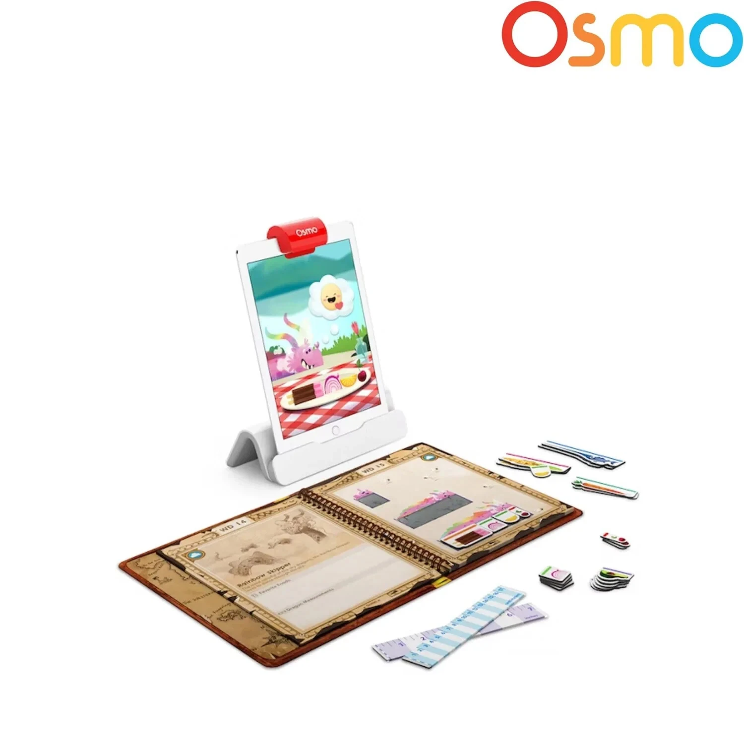 osmo math wizard and the secrets of the dragons for ipad/fire tablet (ages 6 8)