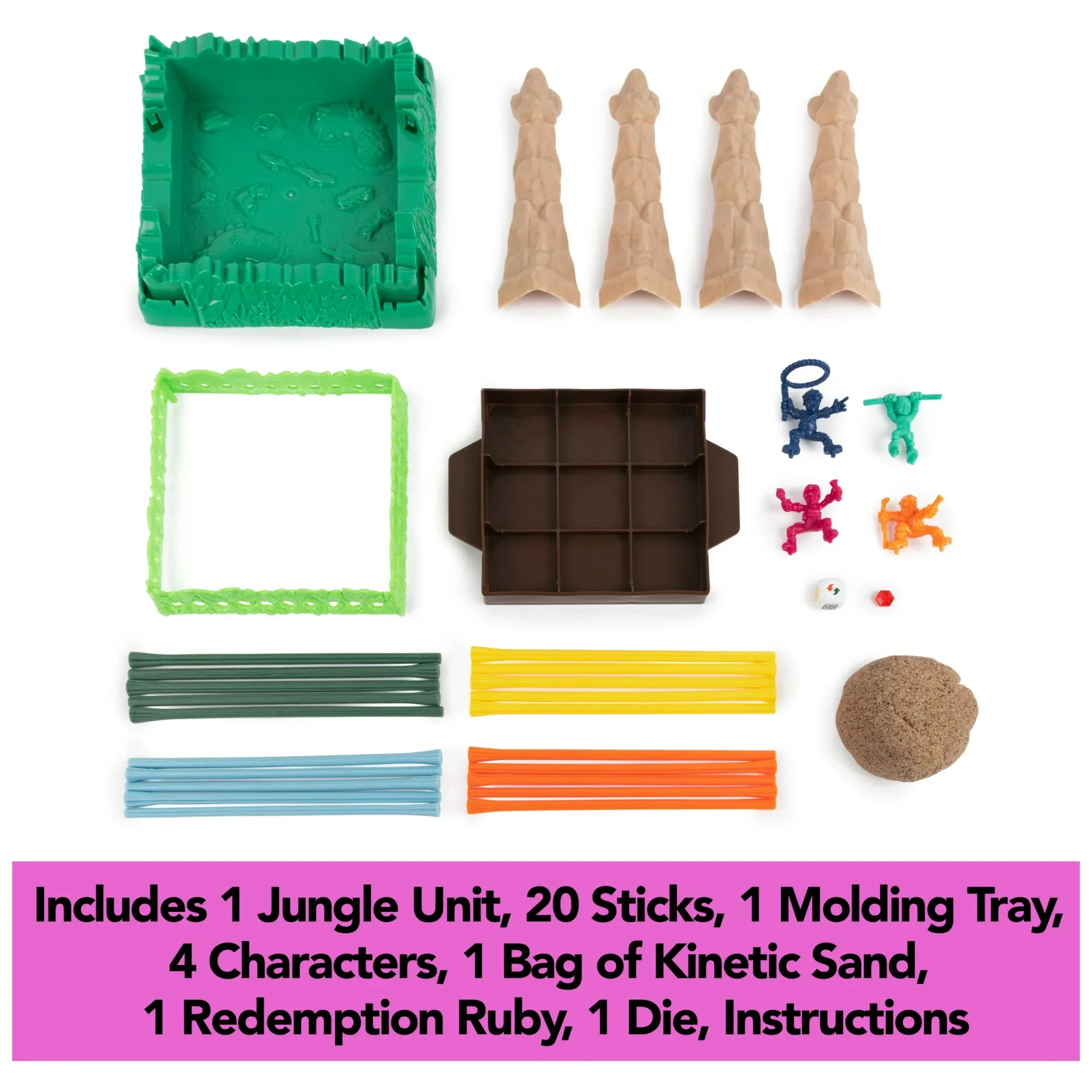 sink n’ sand, board game with kinetic sand, for kids ages 4 and up