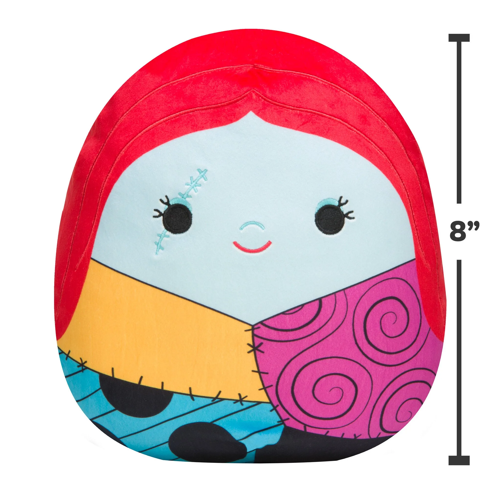 squishmallows the nightmare before christmas 8 inch sally child's ultra soft stuffed plush toy