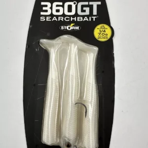 storm 360gt search bait minnow 4.5in pearl ice