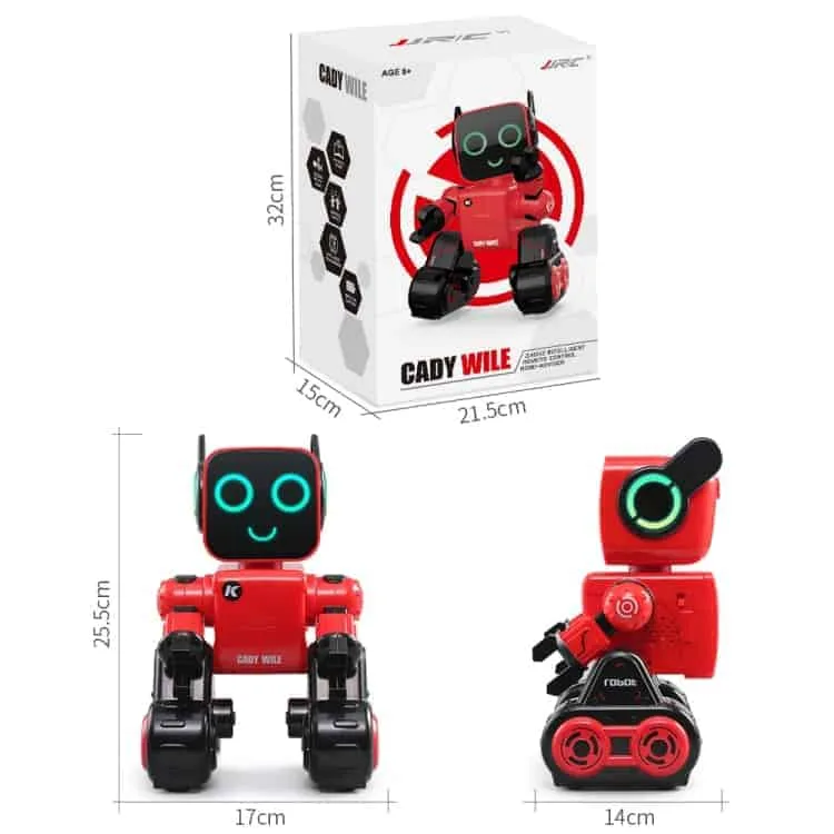 jjr/c r4 cady wile 2.4ghz intelligent remote control robo advisor (red)