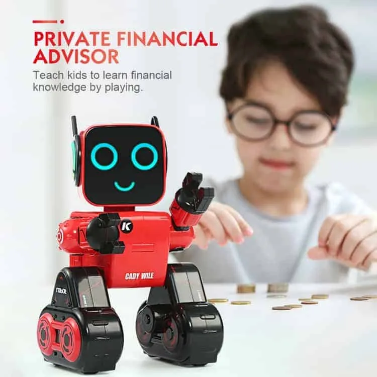 jjr/c r4 cady wile 2.4ghz intelligent remote control robo advisor (red)
