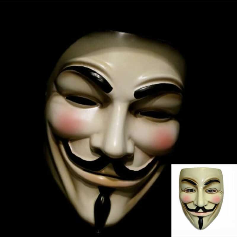 v for vendetta design plastic mask V for Vendetta Design Plastic Mask