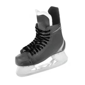 warrior waxed skate laces black 84" for sizes junior 3 6