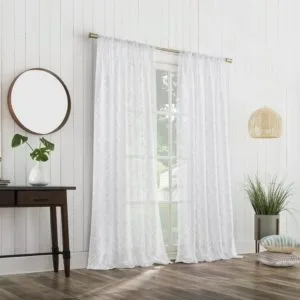 hometrends rod pocket panel 