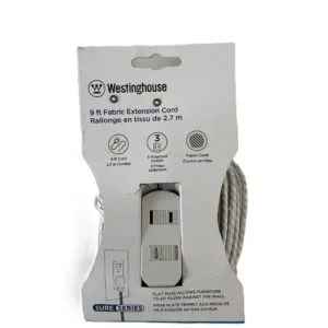 westinghouse 9ft 3 outlet extension