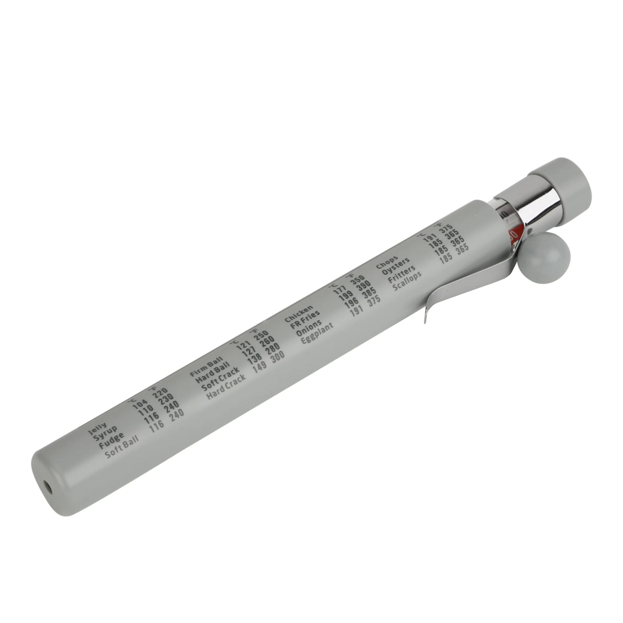 mainstays abs food cooking dial candy thermometer, clip attachment with red and black display mainstays abs food cooking dial candy thermometer, clip attachment with red and black display