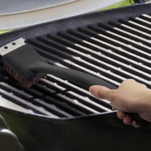 premium bbq 14" palmyra grill brush with plastic handle effortlessly clean and maintain your grill,perfect tool for summer bbq with friends and family