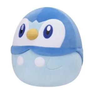 official pokémon center exclusive piplup squishmallow with logo 12 inch plush toy