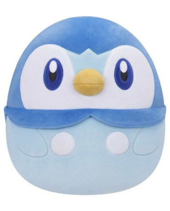 Official Pokémon Center Exclusive Piplup Squishmallow with Logo - 12 Inch Plush Toy