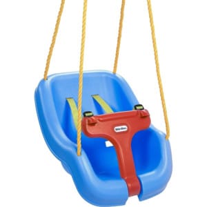 little tikes 2 in 1 blue snug n secure swing