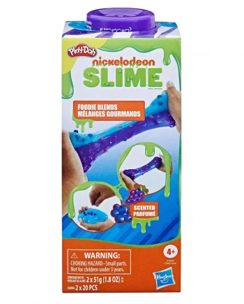 play doh nickelodeon slime brand compound foodie blends grapes blueberry