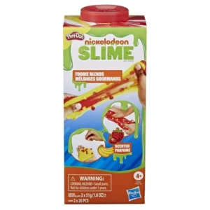 play doh nickelodeon slime brand compound foodie blends strawberry banana