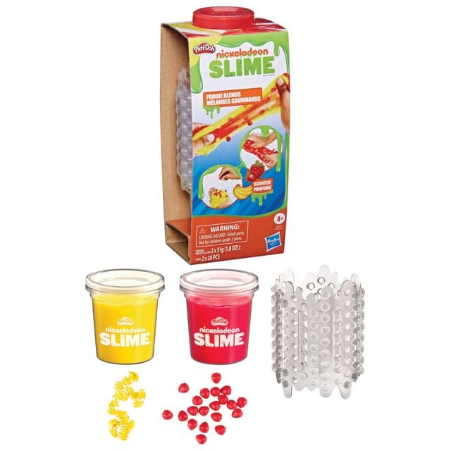play doh nickelodeon slime brand compound foodie blends play doh nickelodeon slime brand compound foodie blends