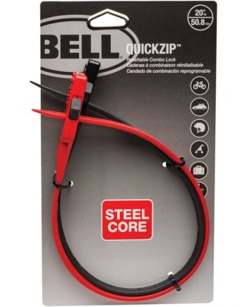 Bell QuickZip 20 In. x 4mm Resettable Combination Bicycle Lock (2-Pack)