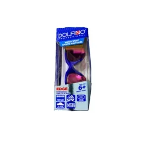 dolfino pro edge youth watersport swim goggle blue