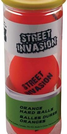 street invasion orange hard balls