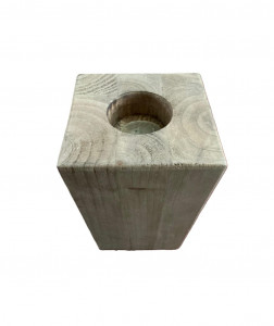 Home Hometrends Wooden Candle Holders