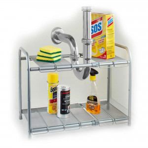 Home Maison Kleen 2-Tier Under the sink Shelf Organizer