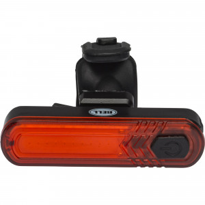 bell sports pharos 150 led black/red usb rechargeable bicycle safety tail light